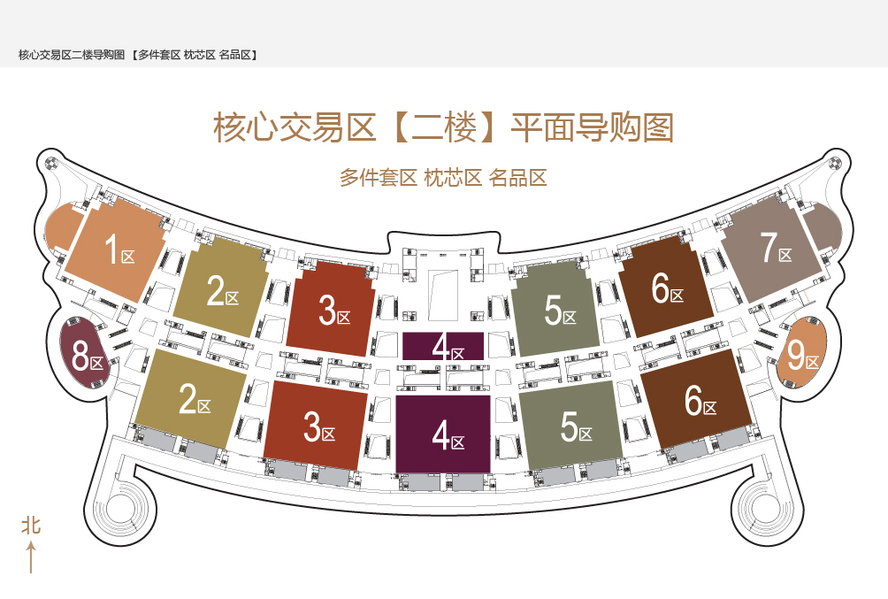 疊石橋家紡城核心交易區(qū)一樓平面導(dǎo)購圖